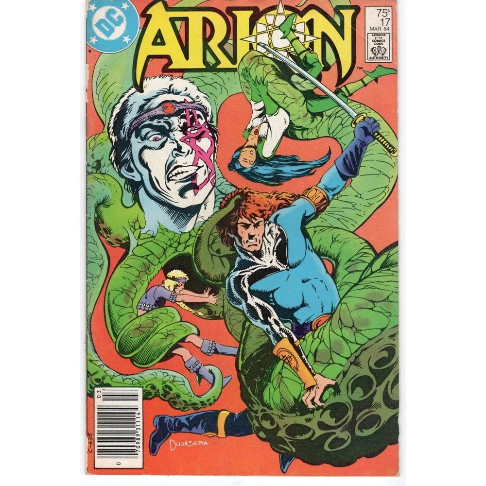 Arion, Lord of Atlantis #17 1984 DC Comics Newsstand 7.0 Comic Book W249-151